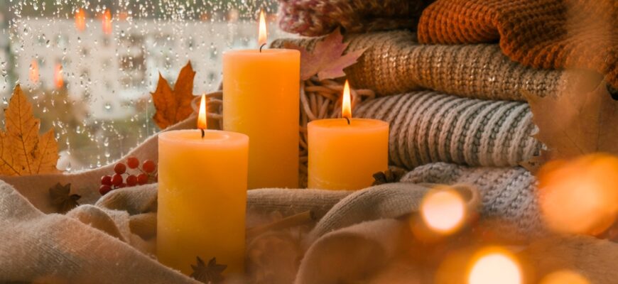 Hello,Fall,,Celebrating,Autumn,Holidays,At,Cozy,Home,On,The