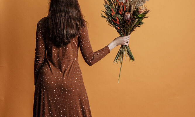 Bright,Trendy,Composition,Of,Dried,Flowers,,Home,Decor,,A,Long-lasting